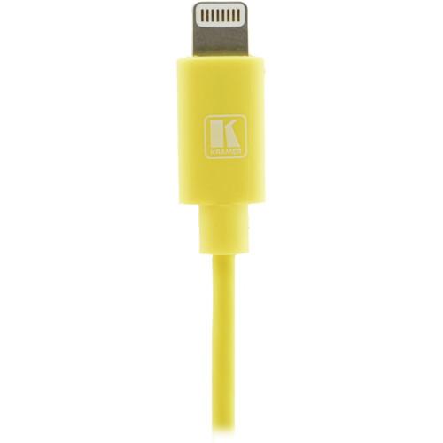 Kramer Lightning to USB Sync & Charge Cable C-UA/LTN/WH-3