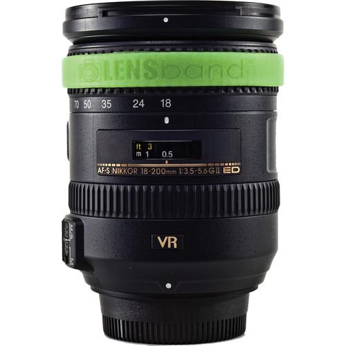 LENSband Lens Band MINI (Glow-in-the-Dark Green) 784672923262
