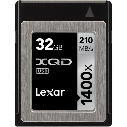 Lexar 64GB 1400x XQD 2.0 Memory Card LXQD64GCRBNA1400