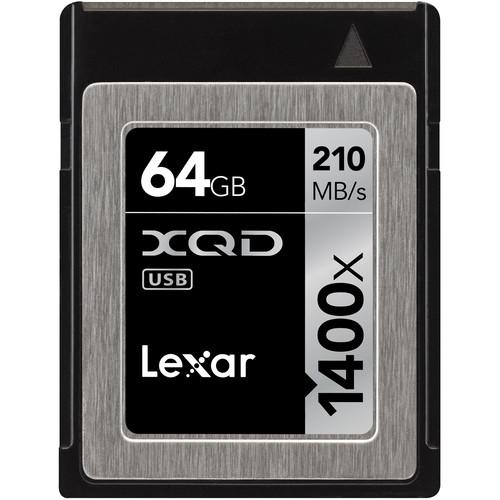 Lexar 64GB 2933x XQD 2.0 Memory Card LXQD64GCRBNA2933