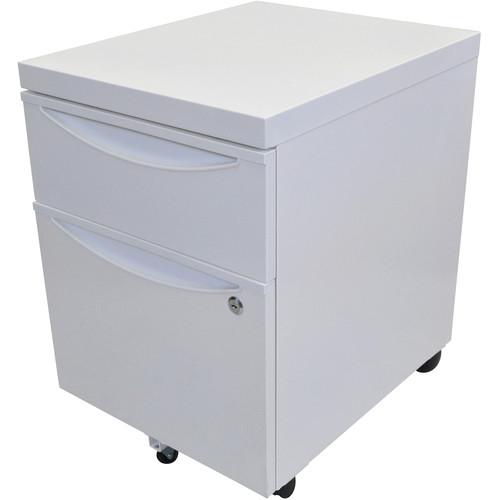 Luxor Mobile Pedestal File Cabinet with Locking KDPEDESTAL-BK