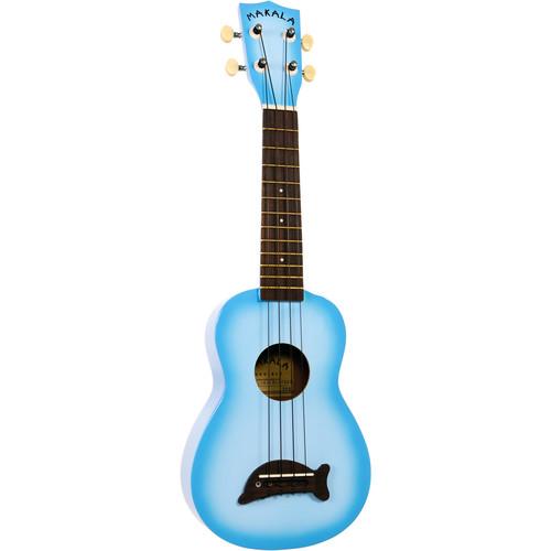 MAKALA MK-SD/MBL Dolphin Soprano Ukulele (Blue Gloss) MK-SD/MBL, MAKALA, MK-SD/MBL, Dolphin, Soprano, Ukulele, Blue, Gloss, MK-SD/MBL