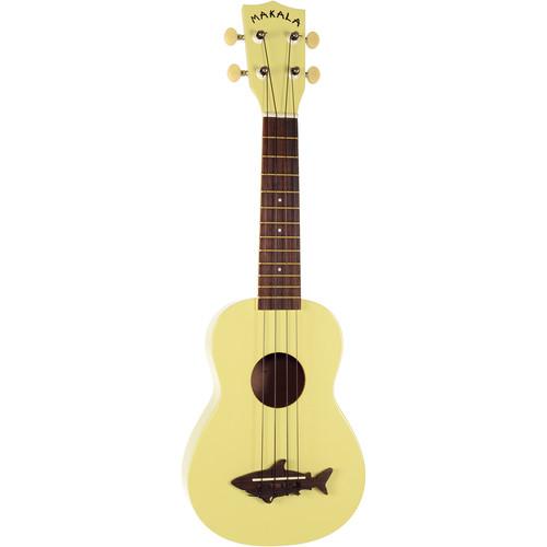 MAKALA MK-SS/BLK Shark Soprano Ukulele (Blacktip) MK-SS/BLK