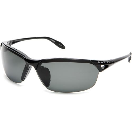 Native Eyewear Vigor Sunglasses (Asphalt - Blue Lens) 139 302