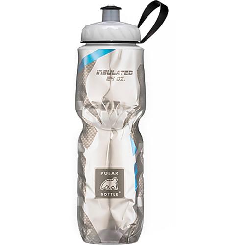 Polar Bottle 12 oz Insulated Sport Water Bottle (Zebra) IB12GRZ, Polar, Bottle, 12, oz, Insulated, Sport, Water, Bottle, Zebra, IB12GRZ