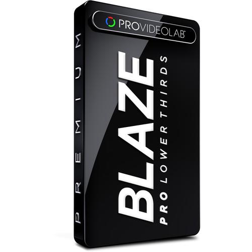 PRO VIDEO LAB Lower Thirds - Blaze (Download) L3_BLAZE, PRO, VIDEO, LAB, Lower, Thirds, Blaze, Download, L3_BLAZE,