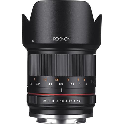 Rokinon 21mm f/1.4 Lens for Micro Four Thirds RK21M-MFT-SIL, Rokinon, 21mm, f/1.4, Lens, Micro, Four, Thirds, RK21M-MFT-SIL,