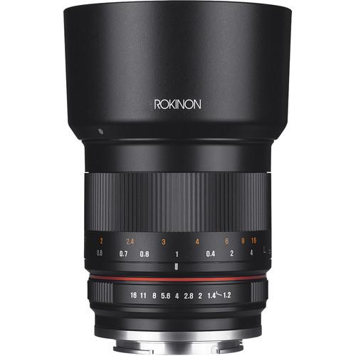 Rokinon 50mm f/1.2 Lens for Fujifilm X (Black) RK50M-FX