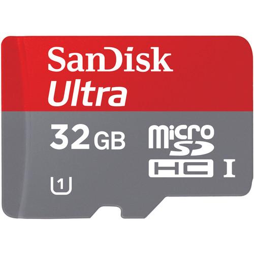 SanDisk 128GB microSDXC Memory Card Ultra SDSQUNC-128G-AN6IA