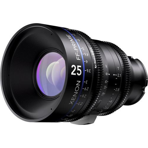 Schneider Xenon FF 25mm T2.1 Lens with Sony E Mount 09-1085545, Schneider, Xenon, FF, 25mm, T2.1, Lens, with, Sony, E, Mount, 09-1085545