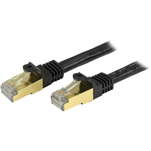 StarTech Cat6a Snagless Shielded Patch Cable C6ASPAT7BK