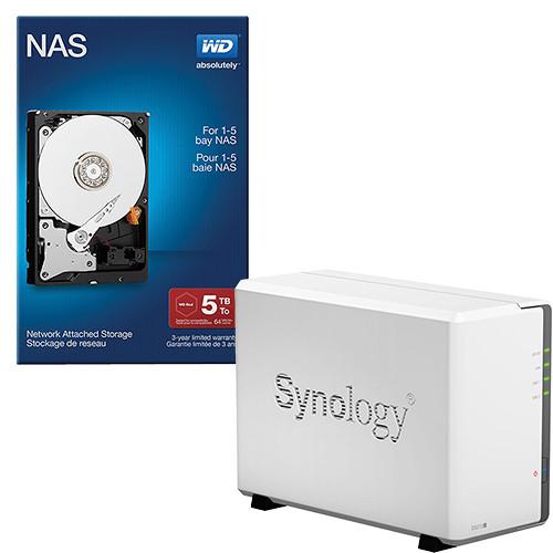 Synology DiskStation DS213J 6TB (2 x 3TB) 2-Bay NAS Server Kit, Synology, DiskStation, DS213J, 6TB, 2, x, 3TB, 2-Bay, NAS, Server, Kit