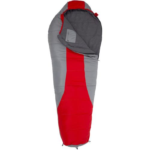 TETON Sports Tracker 2 Person Sleeping Bag (Red / Gray) 1109