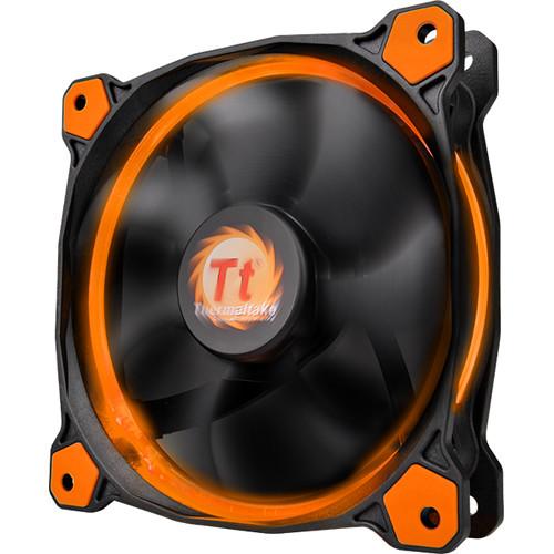 Thermaltake Riing 12 LED 120mm Radiator Fan CL-F038-PL12OR-A, Thermaltake, Riing, 12, LED, 120mm, Radiator, Fan, CL-F038-PL12OR-A,