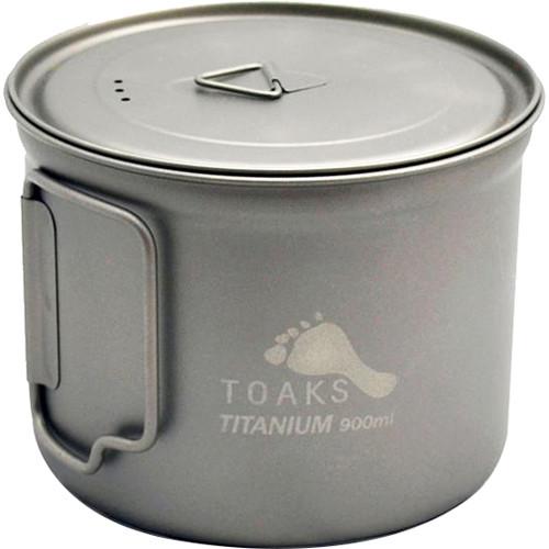 Toaks Outdoor Titanium with Bail Handle POT-1100-BH, Toaks, Outdoor, Titanium with, Bail, Handle, POT-1100-BH,