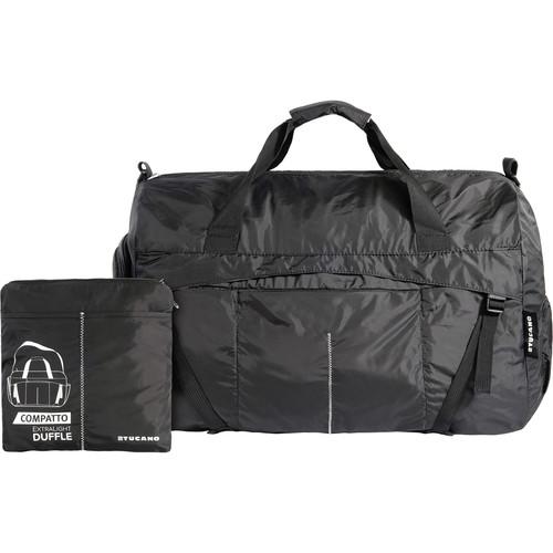 Tucano Compatto XL Water-Resistant 45L Duffle Bag (Black) BPCOWE