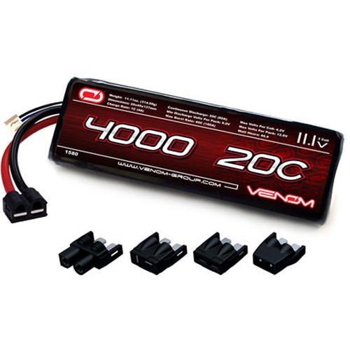 Venom Group 5000mAh LiPo Battery with Universal Plug System 1582