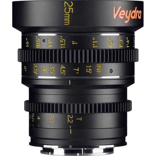 Veydra  25mm T2.2 Mini Prime Lens V1-25T22SONYEM, Veydra, 25mm, T2.2, Mini, Prime, Lens, V1-25T22SONYEM, Video