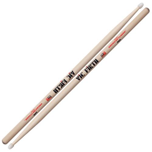 VIC FIRTH American Classic Nylon Tip Hickory Drumsticks 7AN 7AN