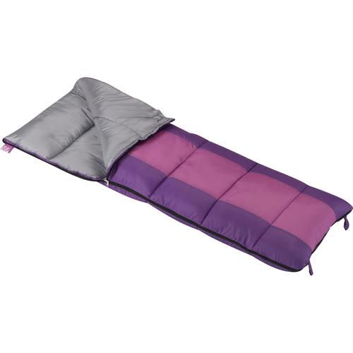 Wenzel Summer Camp 40° Sleeping Bag (Pink/Purple) 49660