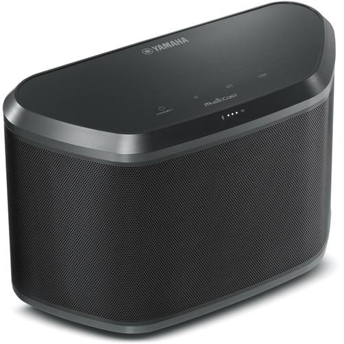 Yamaha WX-030 MusicCast Wireless Speaker (White/Silver) WX-030WH, Yamaha, WX-030, MusicCast, Wireless, Speaker, White/Silver, WX-030WH