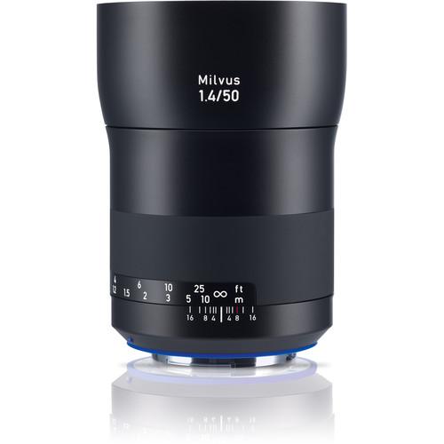 Zeiss Milvus 50mm f/1.4 ZE Lens for Canon EF 2096-557, Zeiss, Milvus, 50mm, f/1.4, ZE, Lens, Canon, EF, 2096-557,