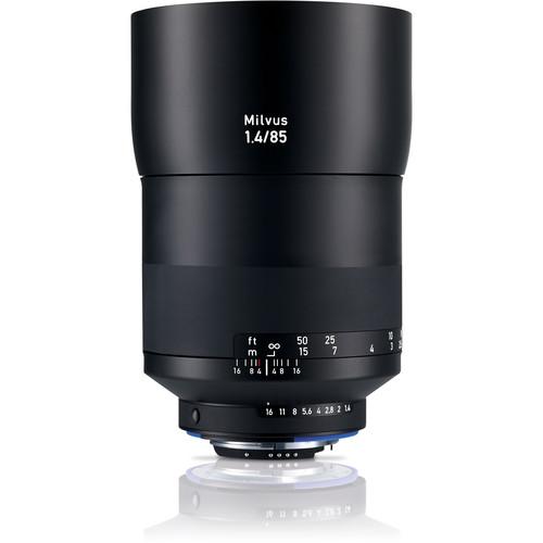 Zeiss Milvus 85mm f/1.4 ZE Lens for Canon EF 2096-561, Zeiss, Milvus, 85mm, f/1.4, ZE, Lens, Canon, EF, 2096-561,