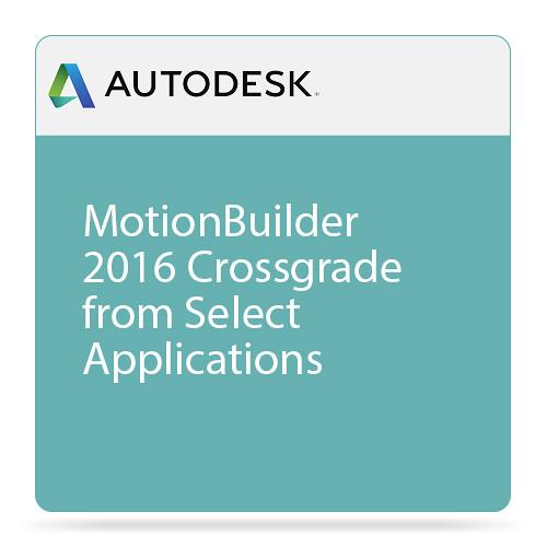 Autodesk MotionBuilder 2016 Crossgrade from 727H1-WWR71E-1001-VC