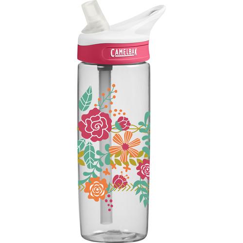 CAMELBAK  0.6L eddy Water Bottle (Hibiscus) 54141, CAMELBAK, 0.6L, eddy, Water, Bottle, Hibiscus, 54141, Video