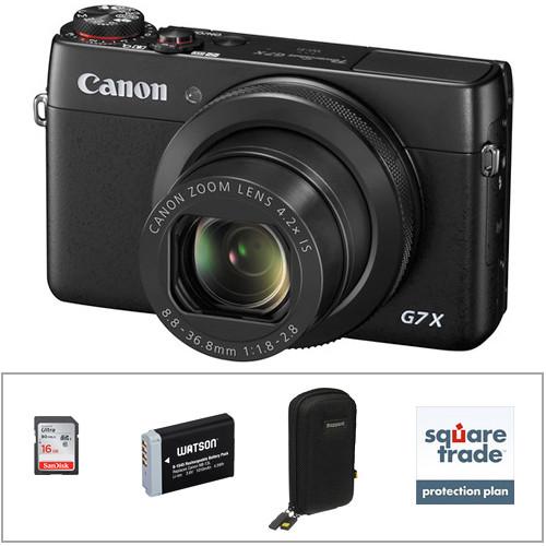 Canon PowerShot G7 X Digital Camera with Accessory Kit, Canon, PowerShot, G7, X, Digital, Camera, with, Accessory, Kit,
