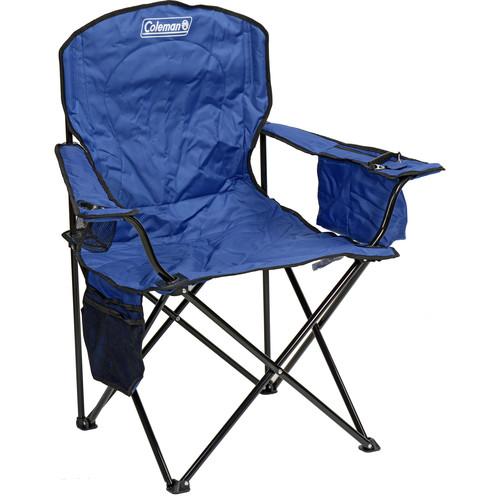 Coleman Oversized Quad Chair with Cooler (Blue) 2000020266, Coleman, Oversized, Quad, Chair, with, Cooler, Blue, 2000020266,