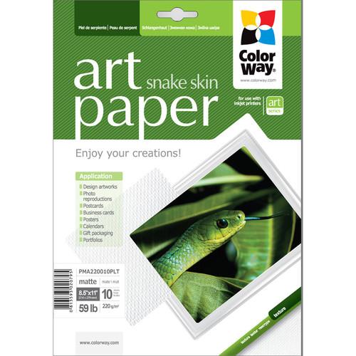 ColorWay ART Matte Wood Textured Photo Paper PMA220010WLT