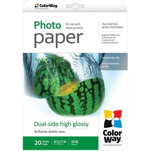 ColorWay Dual-Side High Glossy Photo Paper PGD155050LT, ColorWay, Dual-Side, High, Glossy, Paper, PGD155050LT,
