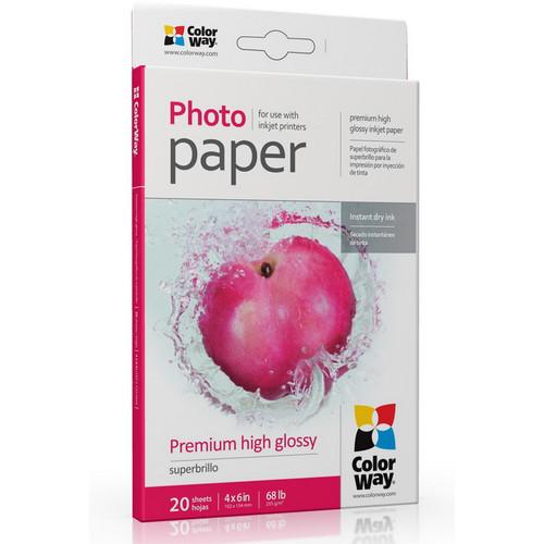 ColorWay  Premium Satin Photo Paper PS2600204R