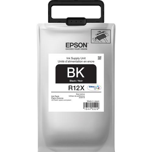 Epson R12X DURABrite Ultra High-Capacity Black Ink Pack TR12X120, Epson, R12X, DURABrite, Ultra, High-Capacity, Black, Ink, Pack, TR12X120