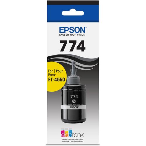 Epson T774 Black Ink Bottle with Sensormatic T774120-S, Epson, T774, Black, Ink, Bottle, with, Sensormatic, T774120-S,