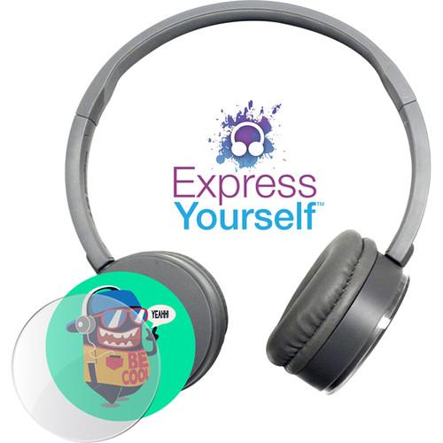 HamiltonBuhl Express Yourself Headphone for Children KPCC-GRY, HamiltonBuhl, Express, Yourself, Headphone, Children, KPCC-GRY