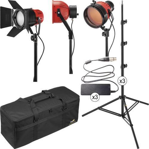 Ianiro Varibeam and Gulliver 3-Light LED Daylight Kit