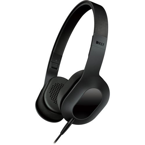 KEF  M400 Hi-Fi On-Ear Headphones (Black) M400BL