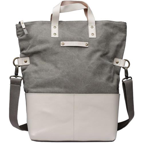 Kelly Moore Bag Collins Canvas & Leather KMB-CLN-GRY/KM-4035