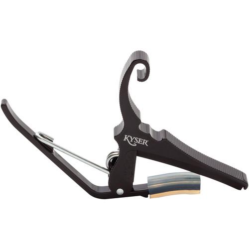 KYSER Quick-Change Capo for 6-String Acoustic Guitars KG6PA, KYSER, Quick-Change, Capo, 6-String, Acoustic, Guitars, KG6PA,