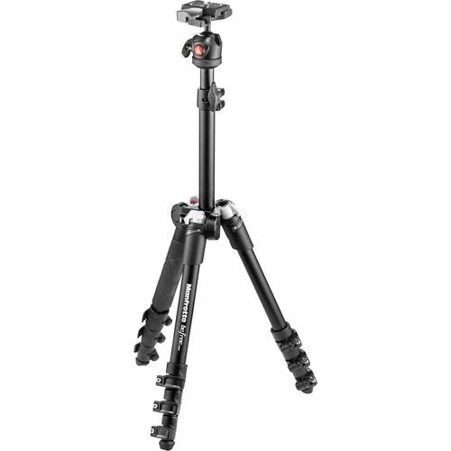 Manfrotto BeFree One Aluminum Tripod (Red) MKBFR1A4R-BHUS, Manfrotto, BeFree, One, Aluminum, Tripod, Red, MKBFR1A4R-BHUS,