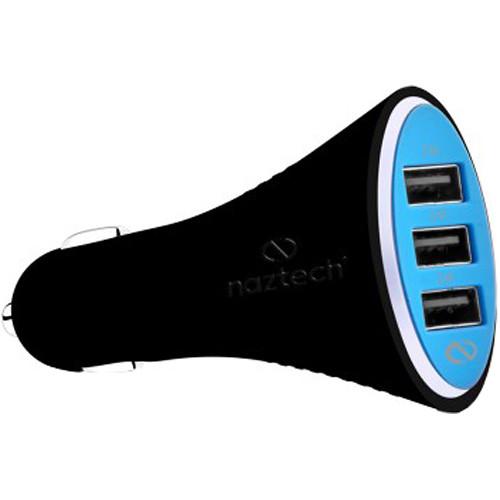 Naztech Turbo T3 USB Car Charger (with Micro-USB cable) 13132, Naztech, Turbo, T3, USB, Car, Charger, with, Micro-USB, cable, 13132