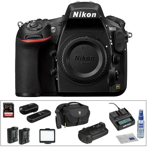 Nikon  D810 DSLR Camera Body Deluxe Kit