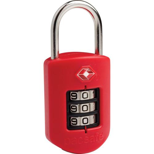 Pacsafe Prosafe 1000 TSA-Accepted Combination Lock (Red), Pacsafe, Prosafe, 1000, TSA-Accepted, Combination, Lock, Red,