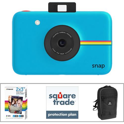 Polaroid Snap Instant Digital Camera Deluxe Kit (Blue), Polaroid, Snap, Instant, Digital, Camera, Deluxe, Kit, Blue,
