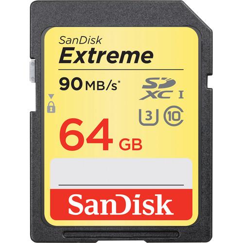 SanDisk 128GB Extreme UHS-I U3 SDXC Memory SDSDXNF-128G-ANCIN, SanDisk, 128GB, Extreme, UHS-I, U3, SDXC, Memory, SDSDXNF-128G-ANCIN