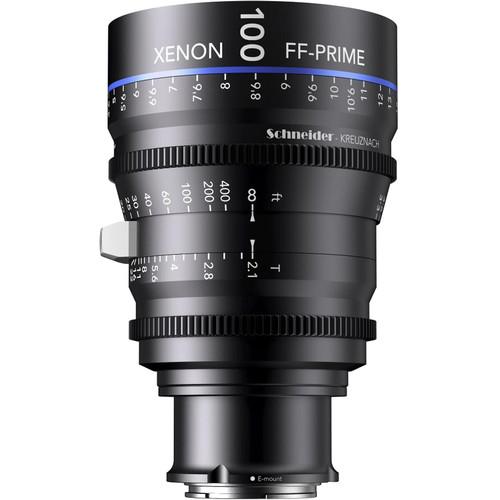 Schneider Xenon FF 100mm T2.1 Lens with Sony E Mount 09-1085553, Schneider, Xenon, FF, 100mm, T2.1, Lens, with, Sony, E, Mount, 09-1085553