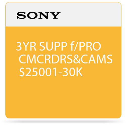 Sony 3-Year SupportNET Depot Service Plan for Cameras SPSCC7DP3