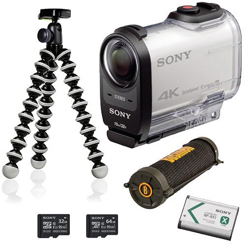 Sony  FDR-X1000V 4K Action Cam Bicycle Kit, Sony, FDR-X1000V, 4K, Action, Cam, Bicycle, Kit, Video